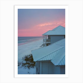 Summer Beach House II on Film Art Print