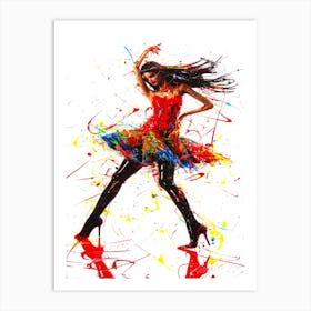 Model Unscramble - Top Model Style Art Print