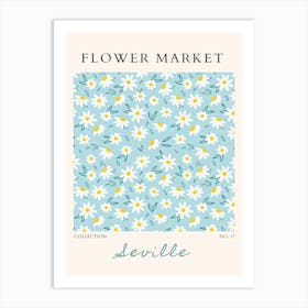 Flower Market 2 Art Print