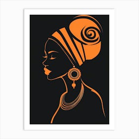 African Woman 191 Art Print