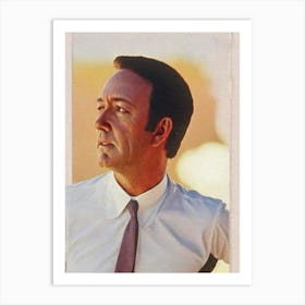 Kevin Spacey Retro Collage Movies Art Print