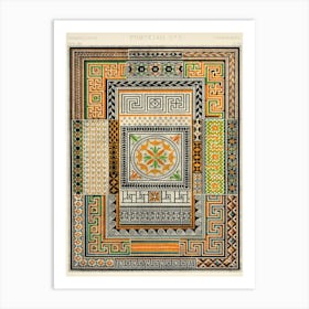 Vintage Pattern Illustration, Owen Jones   Art Print