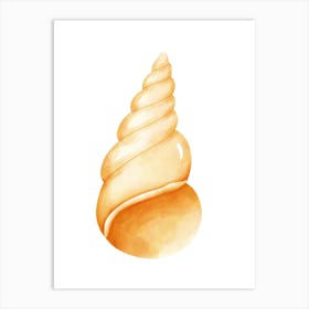 Colored seashells. Seashells. Summer. 8 Art Print