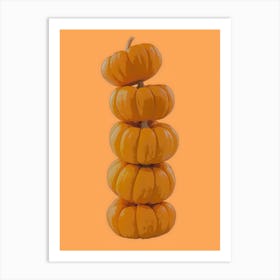 Pumpkins 1 Art Print