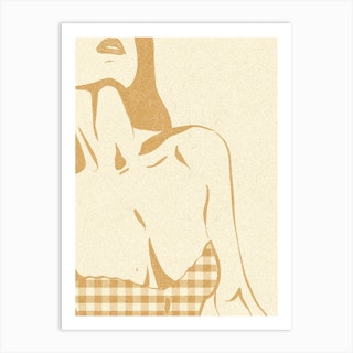 Women In Shade Art Print