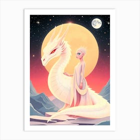 Mystical Fantasy Illustration 11 Art Print