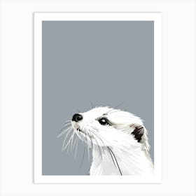 Ferret Painting Art Print