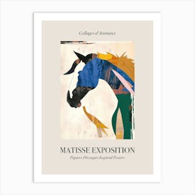 Horse 1 Matisse Inspired Exposition Animals Poster Art Print