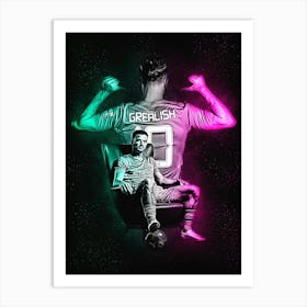 Jack Grealish 1 Art Print