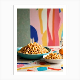 Plate Of Pasta Art Print