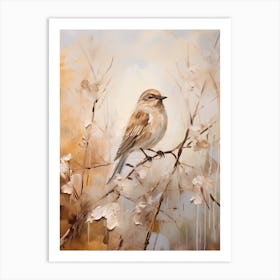Bird Painting Mockingbird 3 Art Print