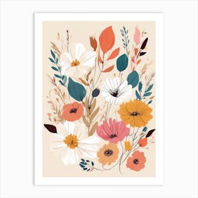 Floral Bouquet Art Print