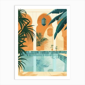 Arabic Interior Art Print