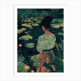 In The Garden Monet S Garden France 5 Art Print