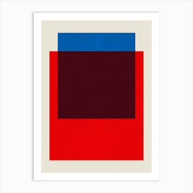 Modern geometry 3 Art Print