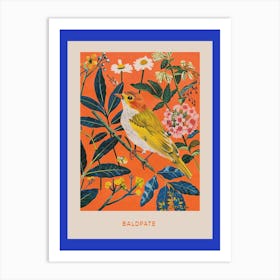 Spring Birds Poster Baldpate 2 Art Print