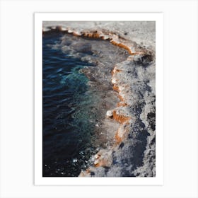 Wyoming Hot Spring Art Print