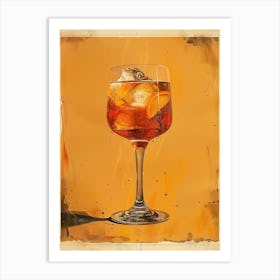 Aperol Spritz Art Print 366 Art Print