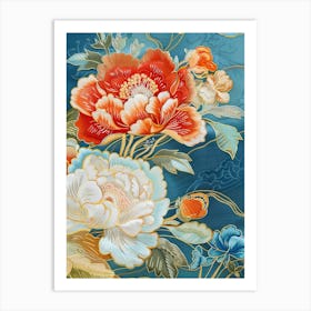 Chinese Flower Painting 12 Art Print