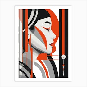 Asian Woman 45 Art Print