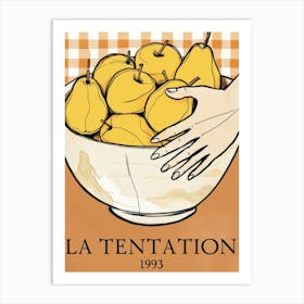 La Temptation Art Print