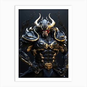 Samurai Venom Art Print