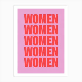 Women Women Art Print