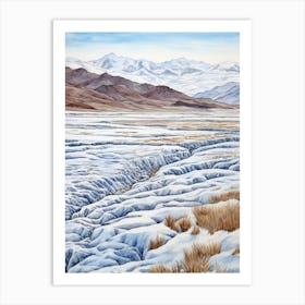 Death Valley National Park United States Of America 3 Art Print