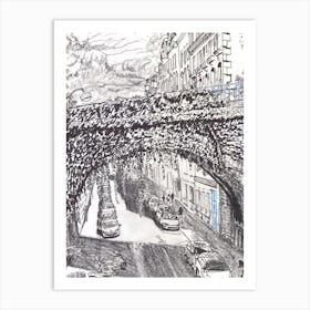 Park Bridge Art Print