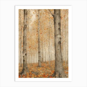 Autumn Forest 2 Art Print