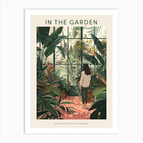 In The Garden Poster Fredriksdal Museum And Gardens Sweden 1 Art Print