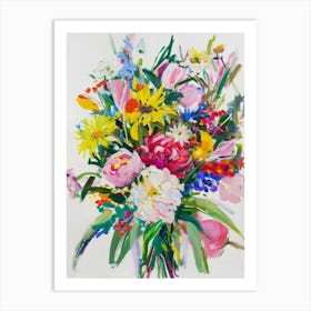 Bouquet Of Flowers 20 Art Print