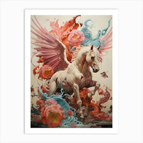 Pegasus Horse Art Print