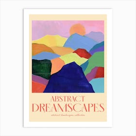 Abstract Dreamscapes Landscape Collection 41 Art Print