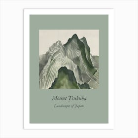 Landscapes Of Japan Mount Tsukuba 91 Art Print