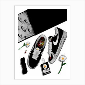 Nike Air Force  Art Print