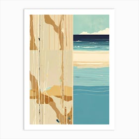 Sand And Surf Art Print