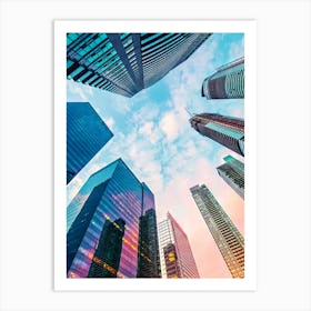 Skyscrapers 1 Art Print