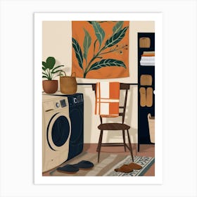 Laundry Room 22 Art Print