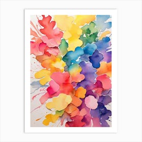 Watercolor Painting 4 Art Print