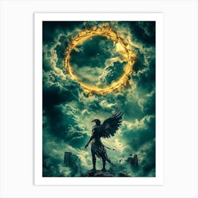 Ring Of Fire Art Print