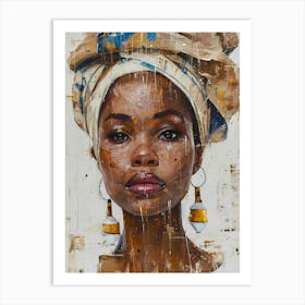 African Woman Art Print