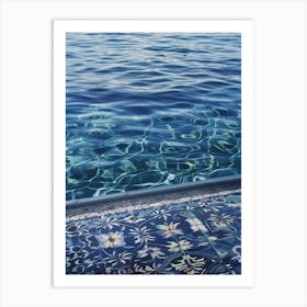 Tiled Pool 1 Art Print