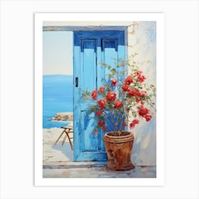 Blue Door 22 Art Print