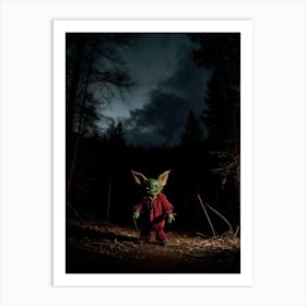 Child Of Yoda Art Print