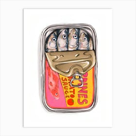 Fish In A Can Art Print