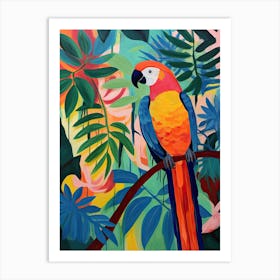 Tropical Parrot 3 Art Print