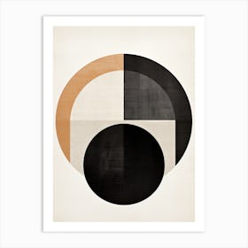 Luebeck Linearity, Geometric Bauhaus Art Print