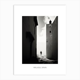 Poster Of Marrakech, Morocco, Photography In Black And White 2 Art Print