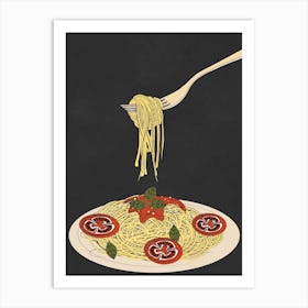 Spaghetti 1 Art Print